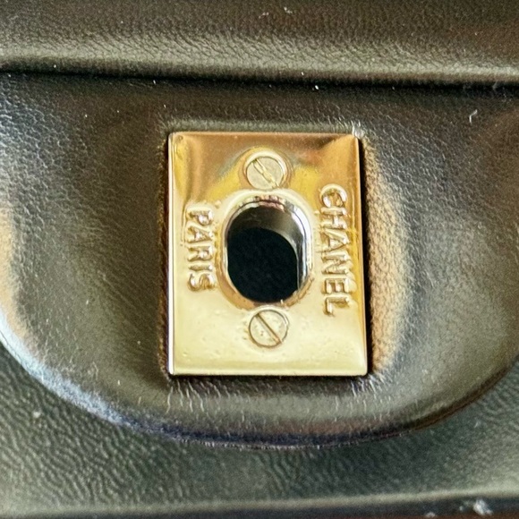 40% OFF! CHANEL Black Camellia-Embossed Lambskin Classic Medium Double Flap Bag - Picture 13 of 16